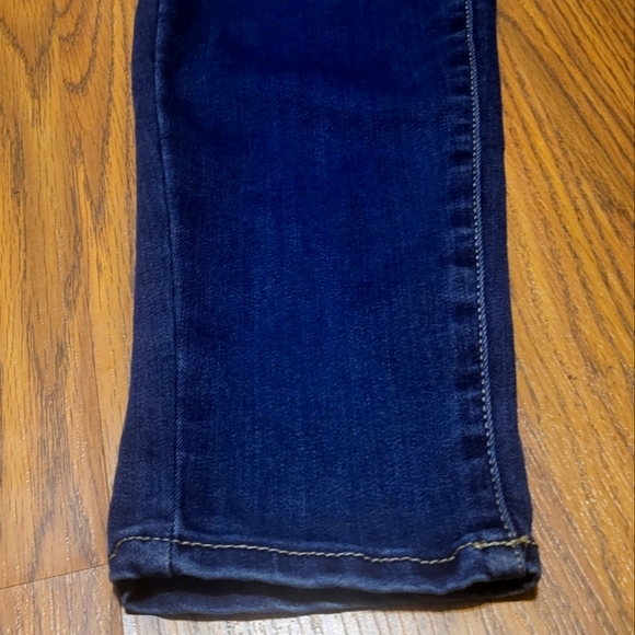 Jordache High Rise Legging Size 6 Blue Dark Wash Stretch Skinny Pants Casual - Picture 3 of 10